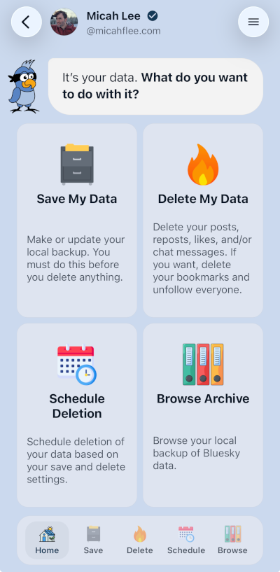 Screenshot of Cyd for Mobile